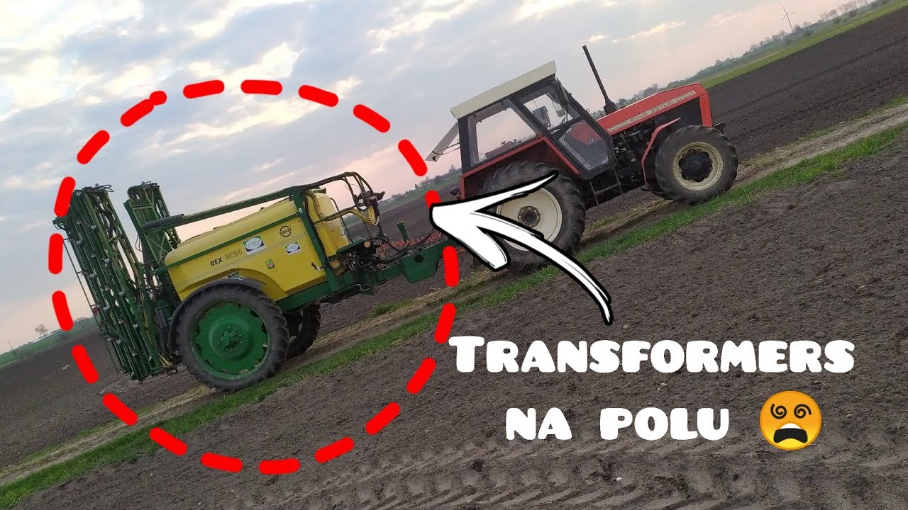 Prezentacja opryskiwacza UNIA PILMET REX 3024  Oprysk na pszenice