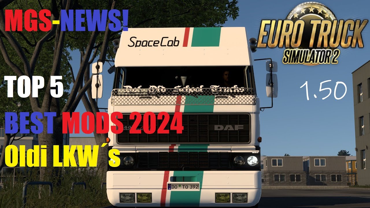 ETS2 1.50 | TOP 5 | Old Trucks Best Mod´s 2024 | MGS #top5