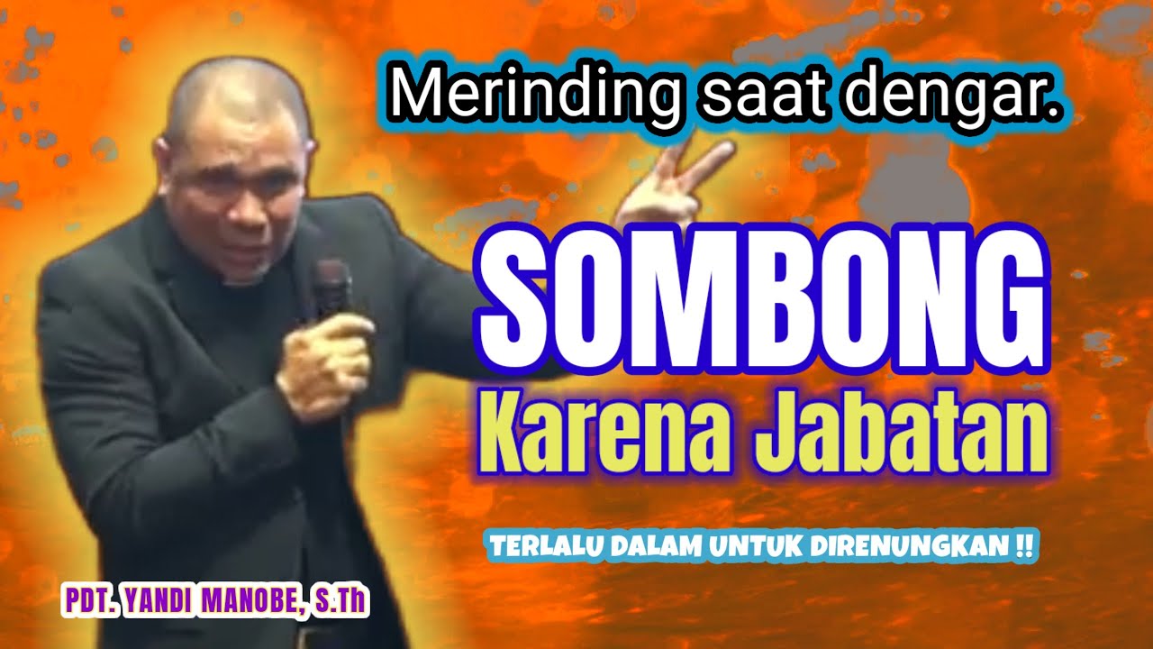 Terlalu dalam untuk direnungkan ‼️KHOTBAH KRISTEN PENUH ILUSTRASI PENDETA YANDI MANOBE, S.TH