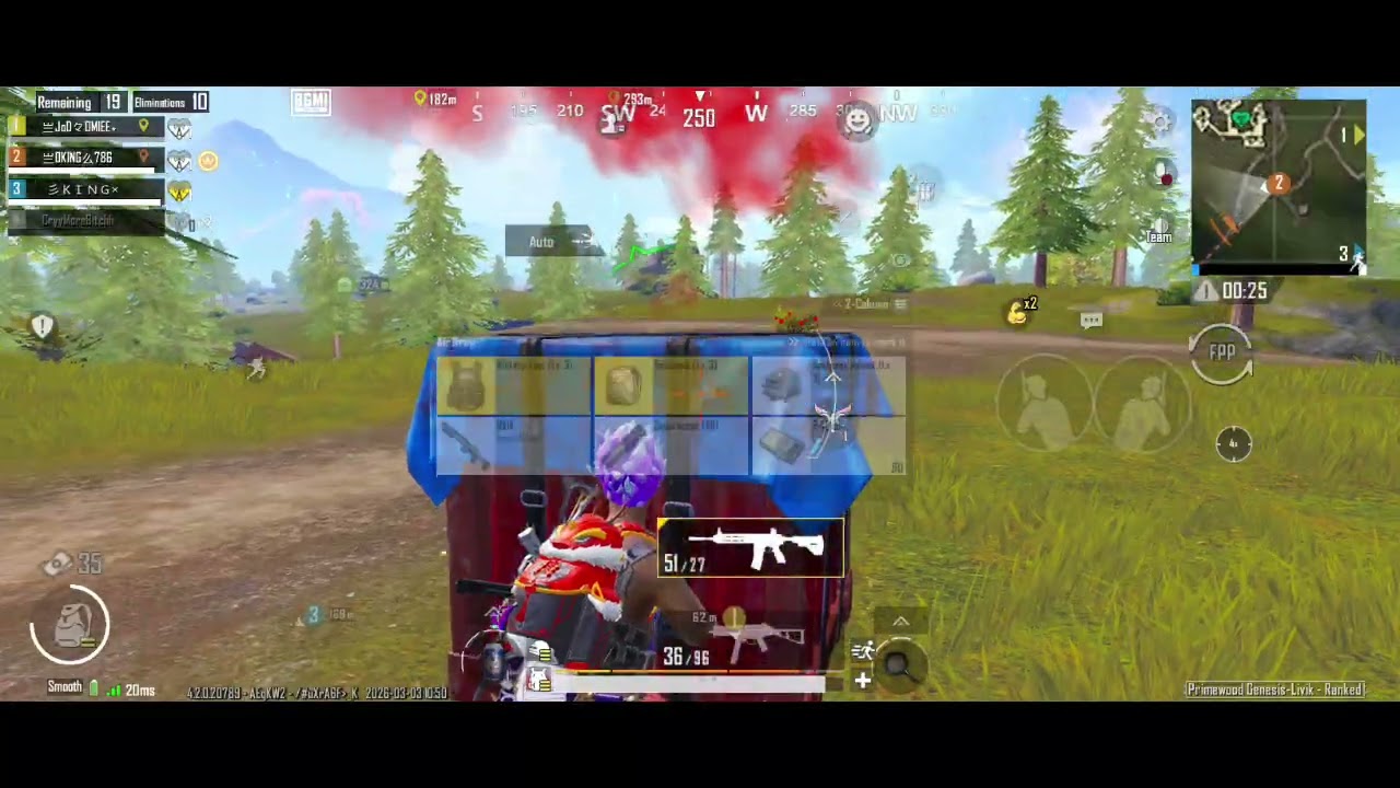 Livik gameplay 90 fps in REDMI K50I