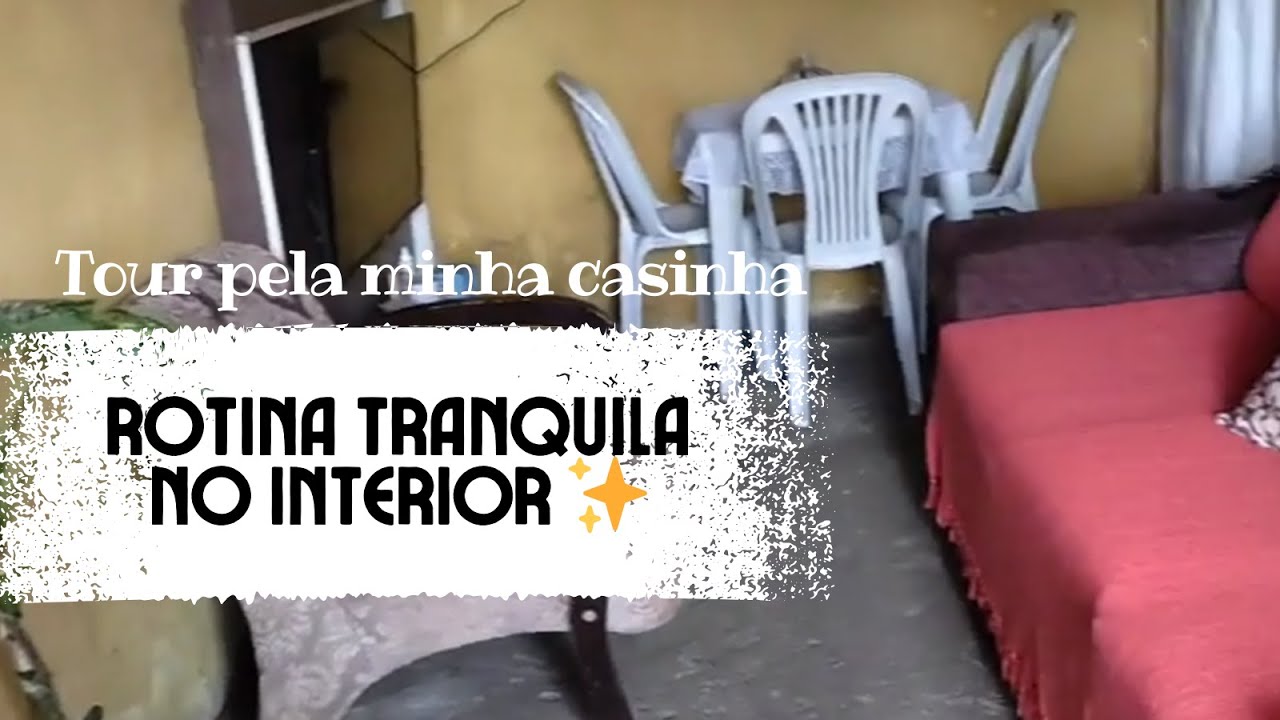 Tour pela minha humilde casinha  🏡