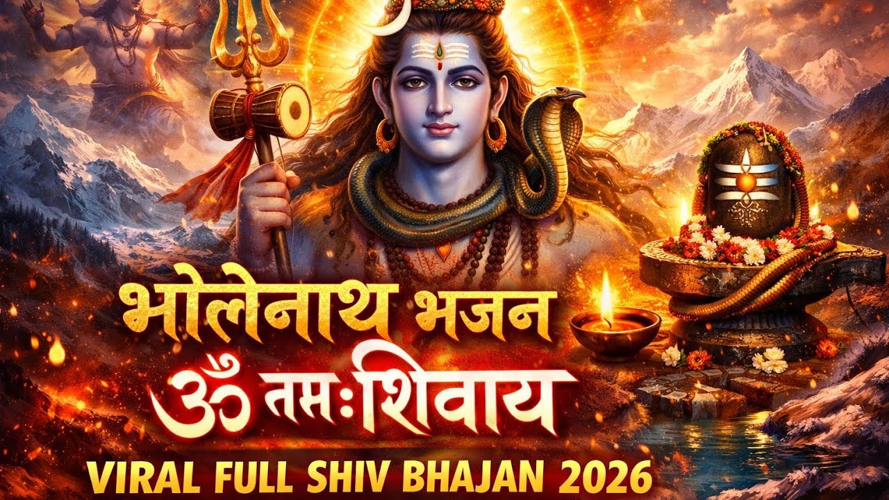 भोलेनाथ भजन – Om Namah Shivaya | Viral Full Shiv Bhajan Devotional Collection 2026