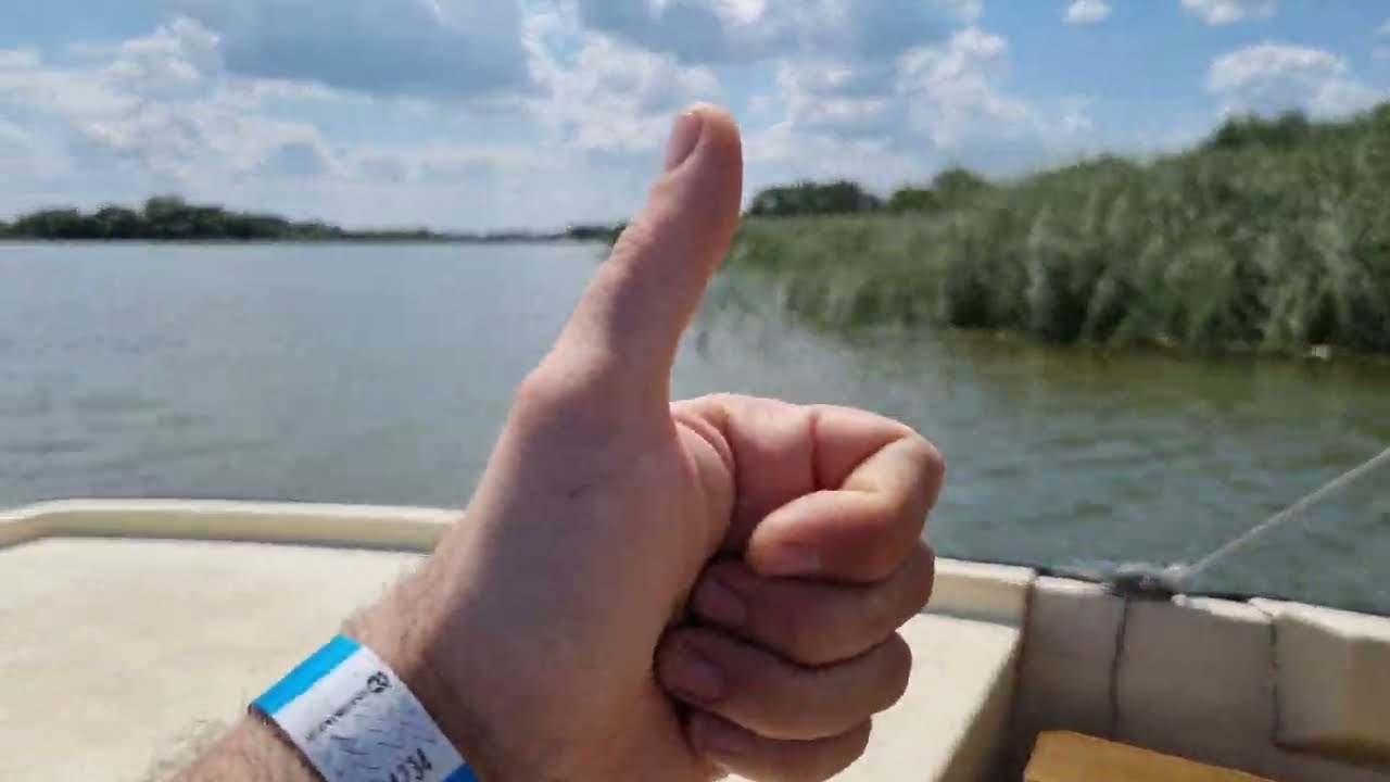 Тур на моторной лодке по озеру Тиса Поросло-Водный мир-Поросло Венгрия
