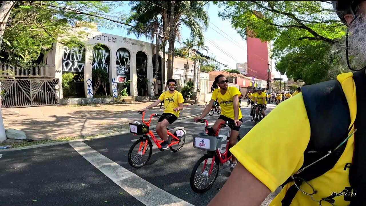 🚴🏼‍♂️2)  Virada Esportiva e Bora de Bike - passeio ciclístico - 21/09/25 - São Paulo/SP