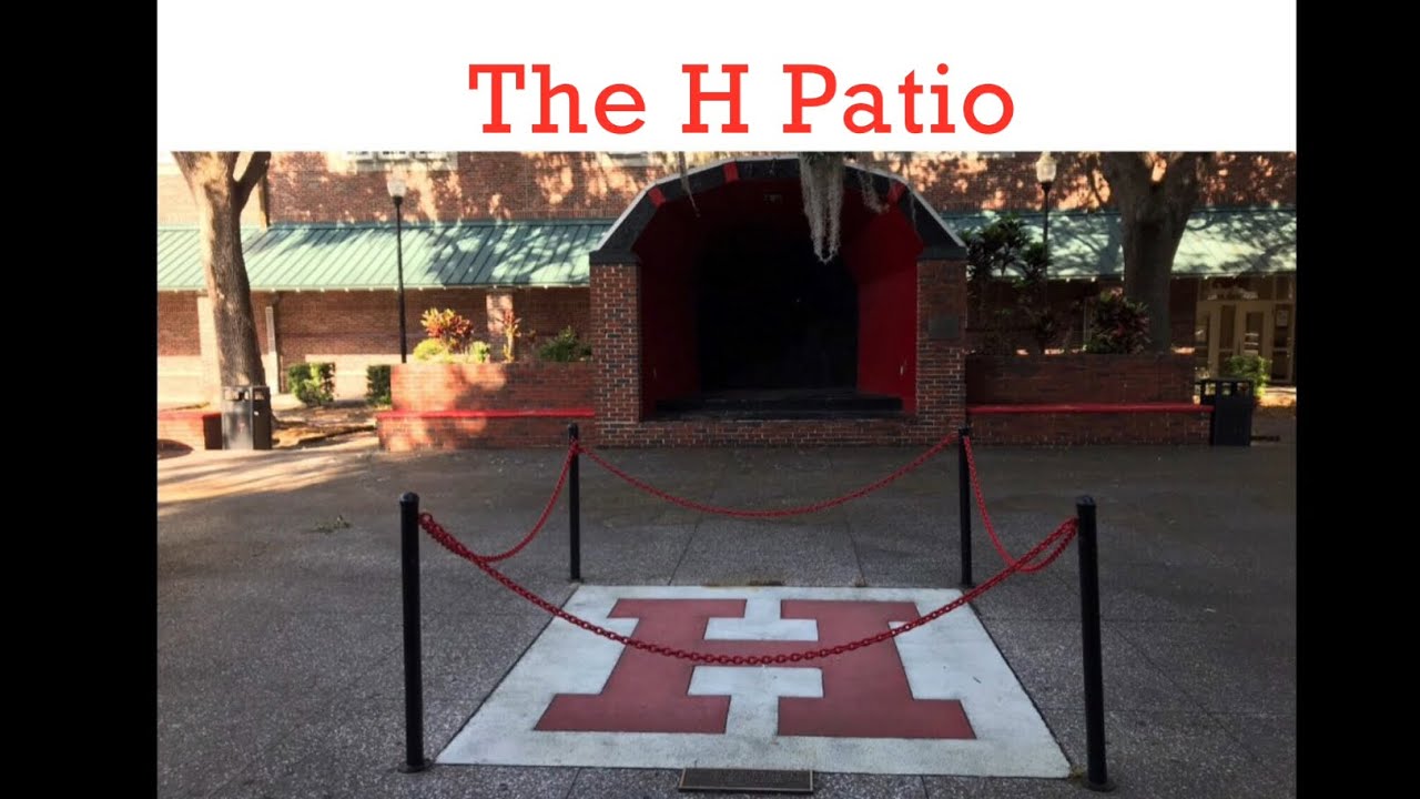 History of Hillsborough High School: The H Patio