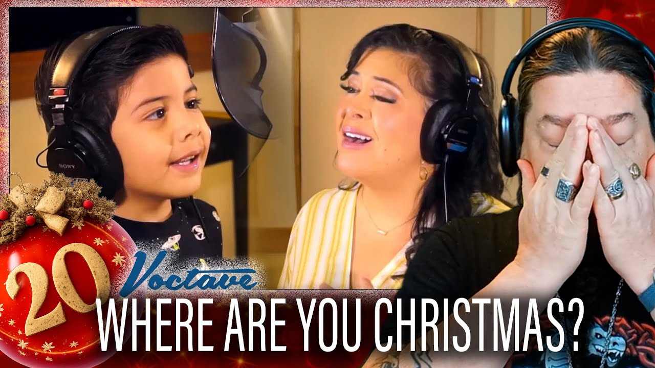 I Had to React to This | Voctave 'Where Are You Christmas'