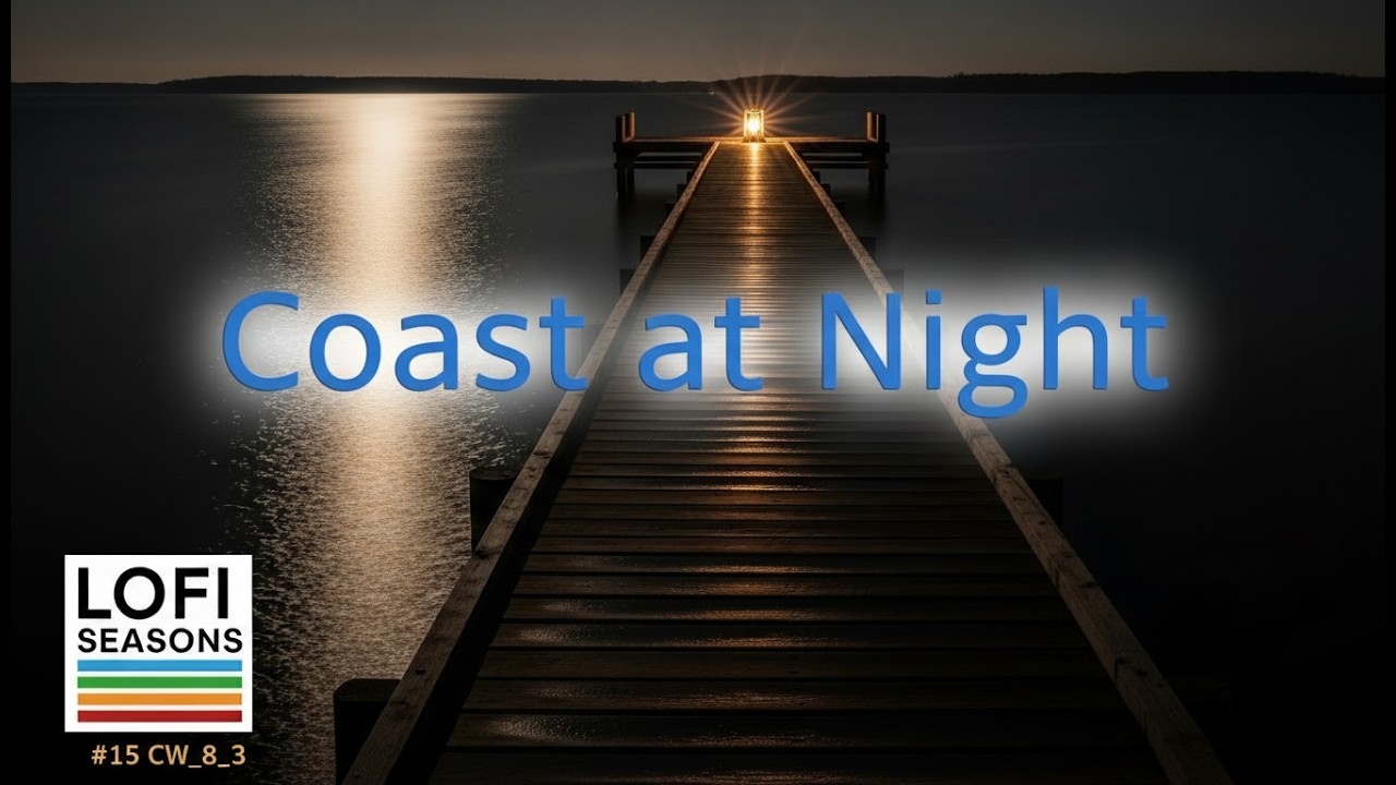 Coast at Night  - Lofi/Ambient Hybrid | Nature Series