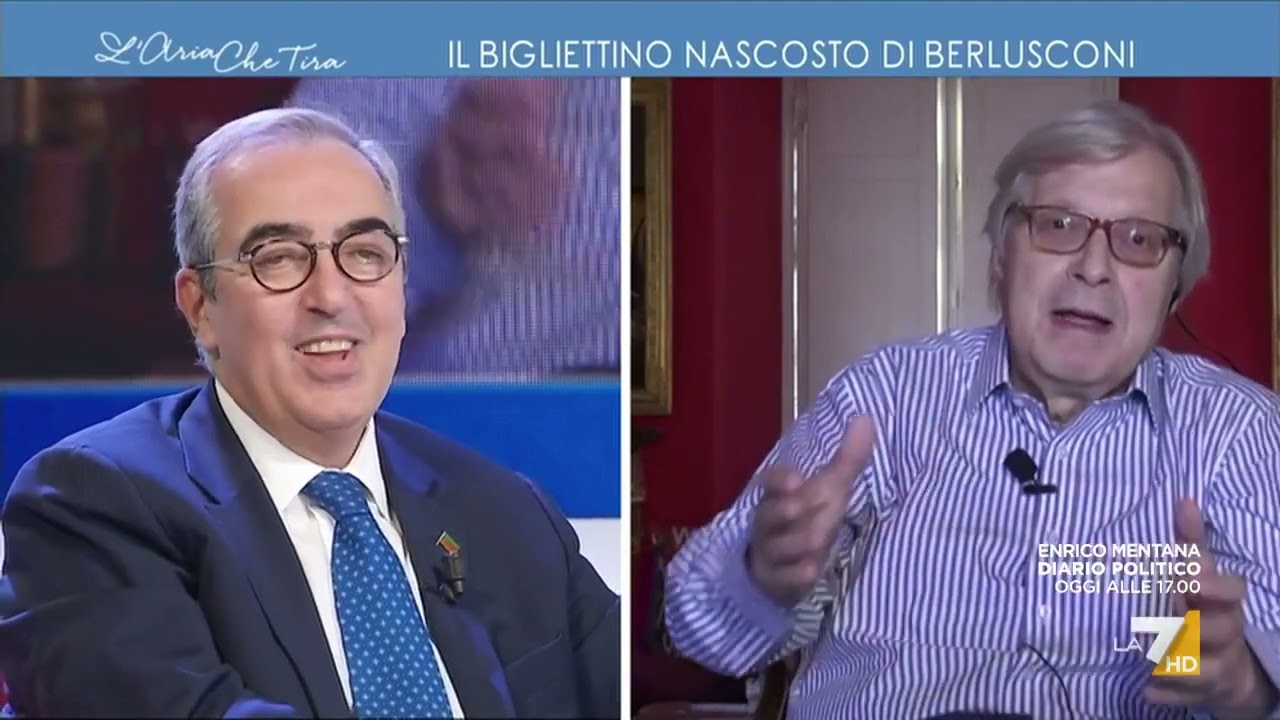 Myrta Merlino a Vittorio Sgarbi: 