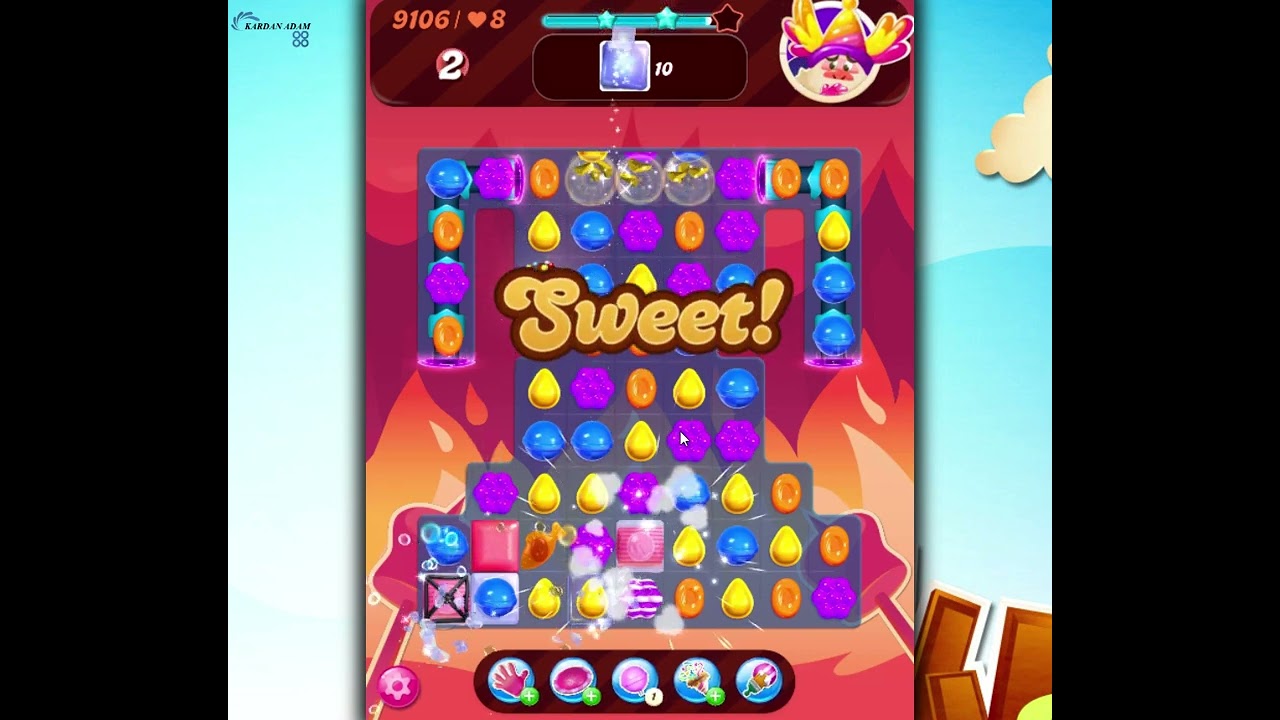 Candy Crush Saga Level 9106
