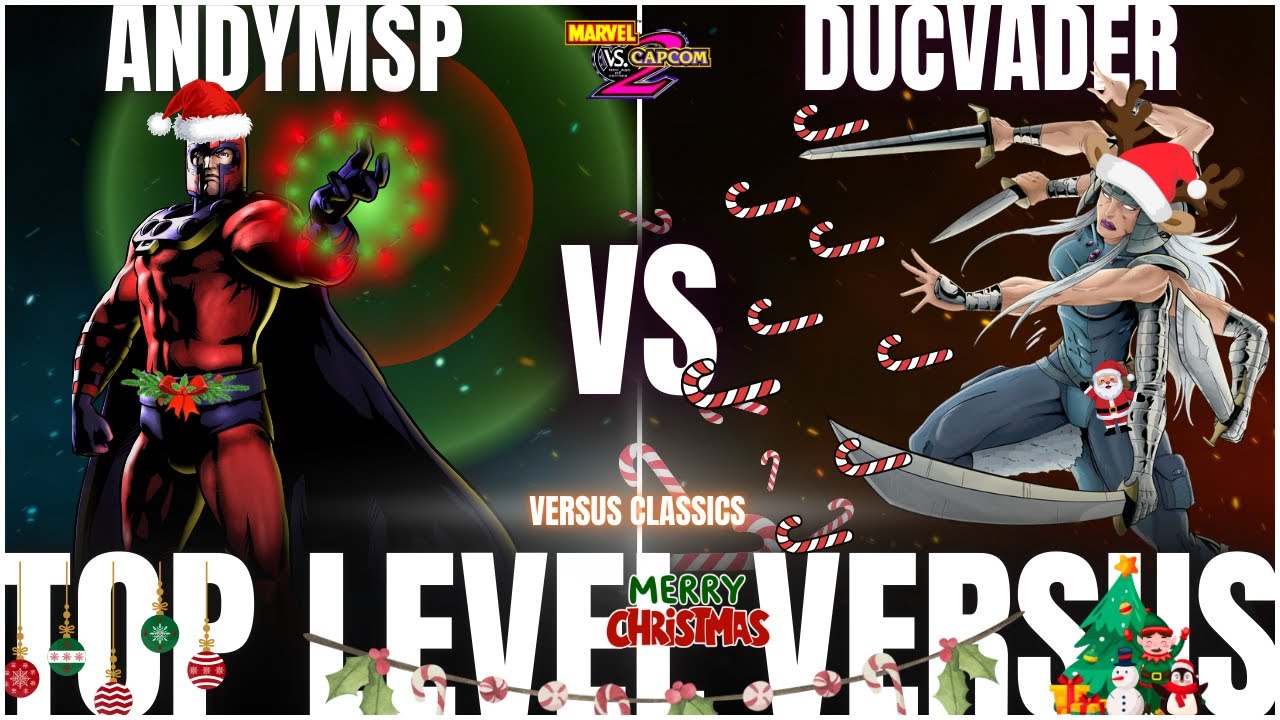Marvel Vs Capcom 2 AndyMSP Vs Ducvader - Fightcade 🎅🎁🎄