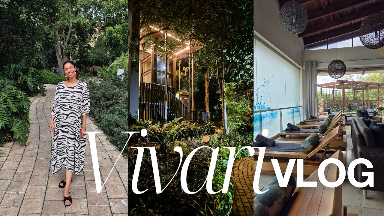 VIVARI Vlog - Green Oasis with NO flight needed in Joburg? Skincare giving the glow during Pregnancy