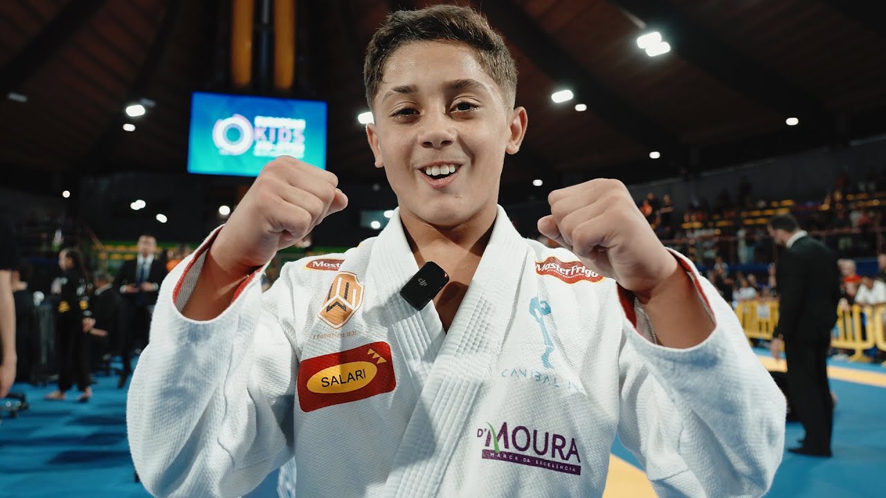 Daniel 220v Returns! Epic Comeback at European Kids 2025 | Jiu-Jitsu Teen Star Shines in Rome
