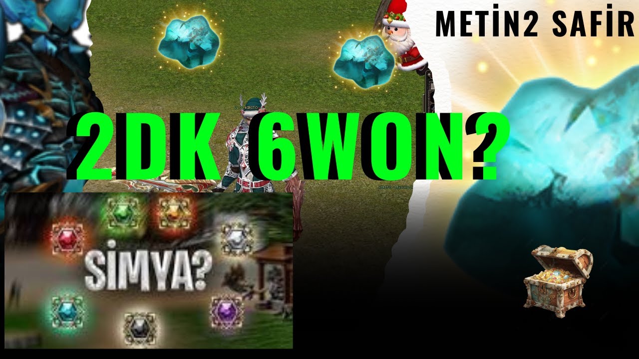 2 Dakikada 6Won ? 😱 | 400 Cor Açımı – Mitsi Yakut – Ruh Kemeri | Metin2 TR Safir