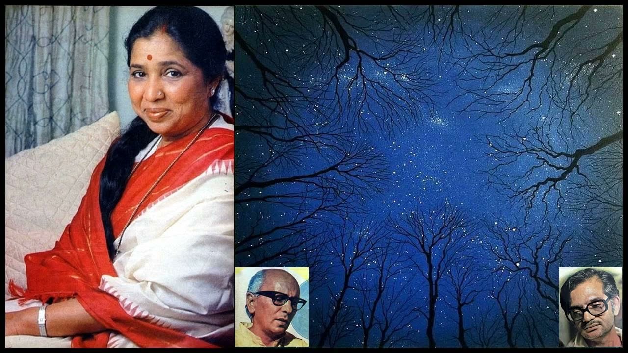 Asha Bhosle - Unreleased (197x) - 'kal ki raat giri thi shabnam'