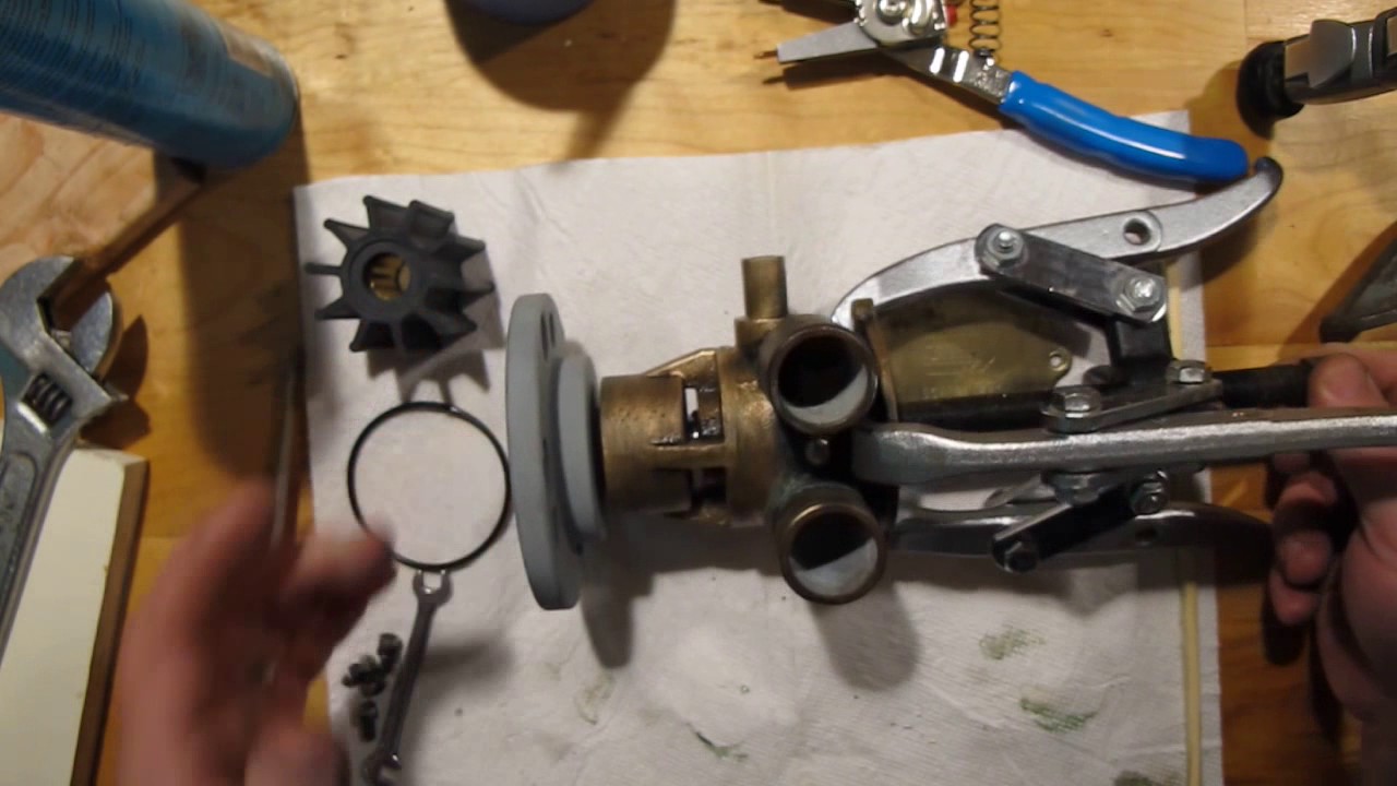 Jabsco 50410-1251 Raw Water Pump Re-Assembly
