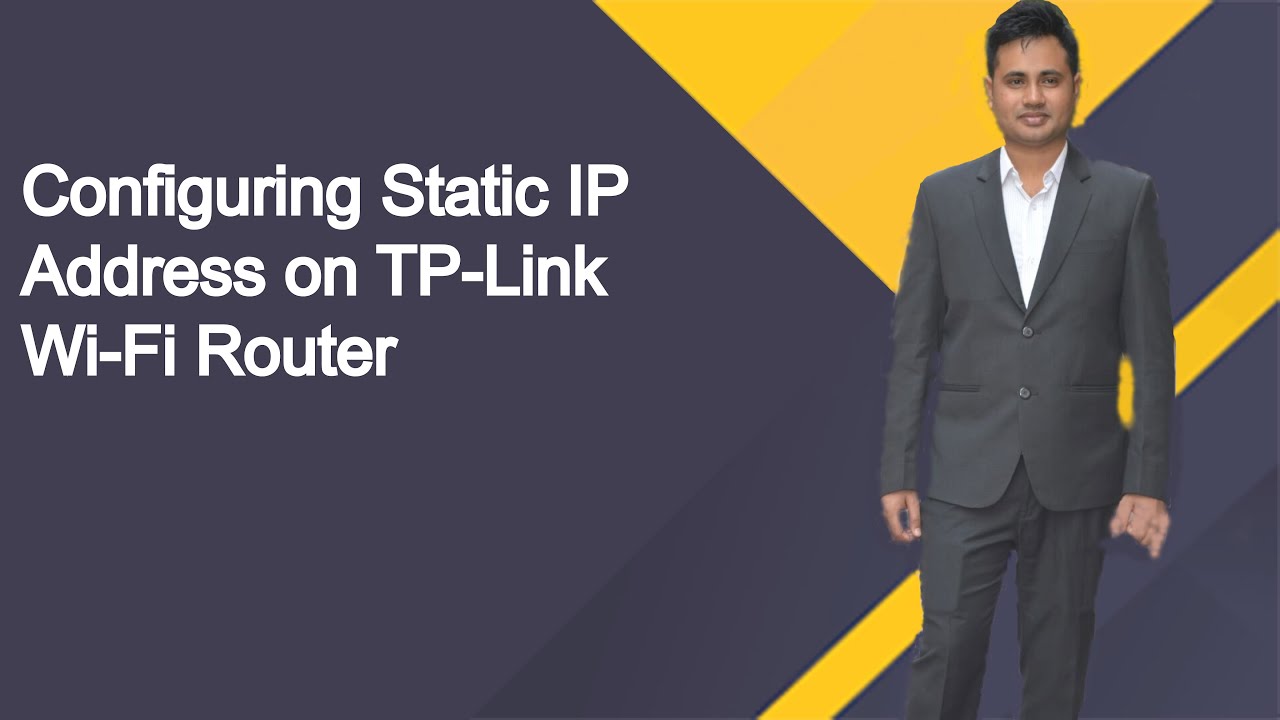 How to Configure Static IP Address on TP Link Wifi Router | Wi-Fi Router