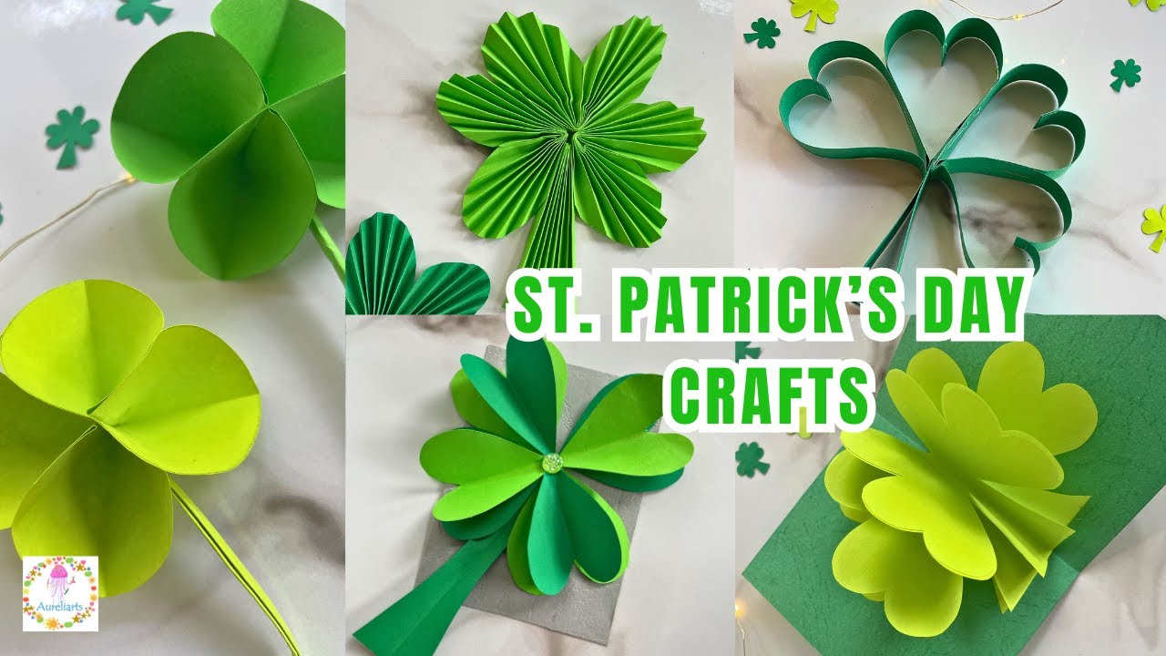 5 IDEAS | DOLLAR TREE ST PATRICKS DAY DIYS! | St. Patrick's Day Craft Ideas
