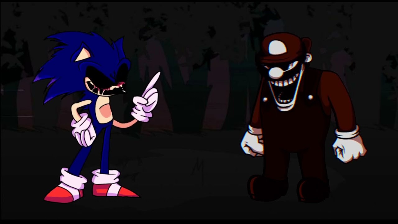 FNF: You Can't Run || Sonic.exe VS MX