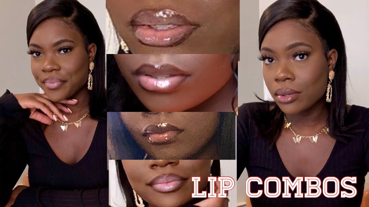 Блеск для губ Lip Gloss Combo for Dark Skin с NYX Butter Gloss
