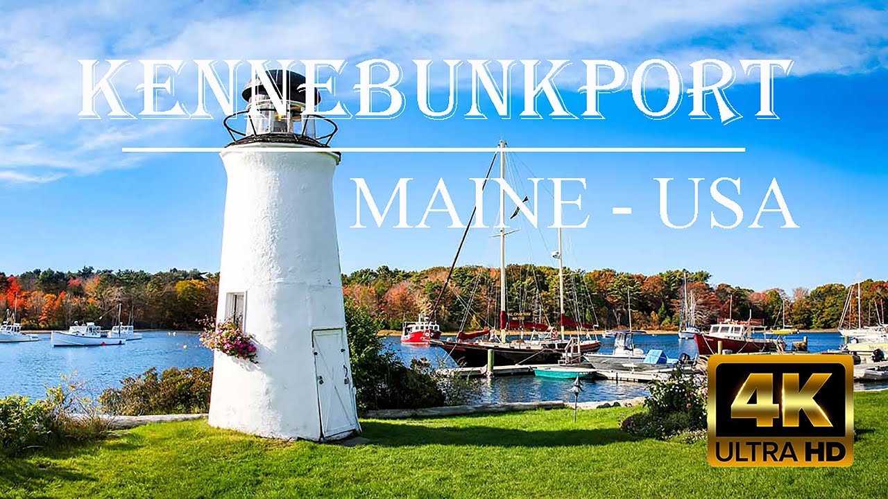 4K - Kennebunkport, Maine USA (Dji Mini 3 Pro)