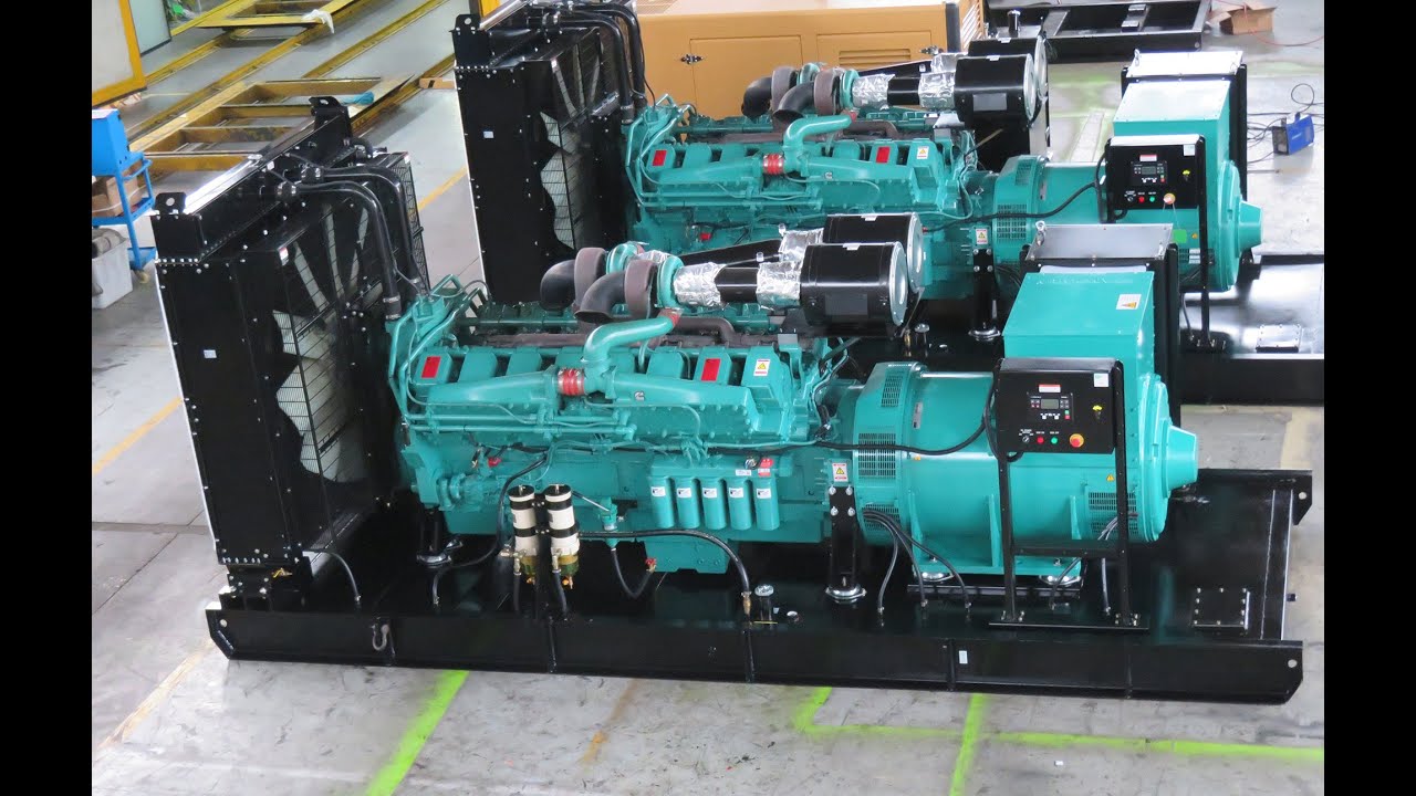 Factory Test: 1500kVA KTA50-G3 Cummins Diesel Generator