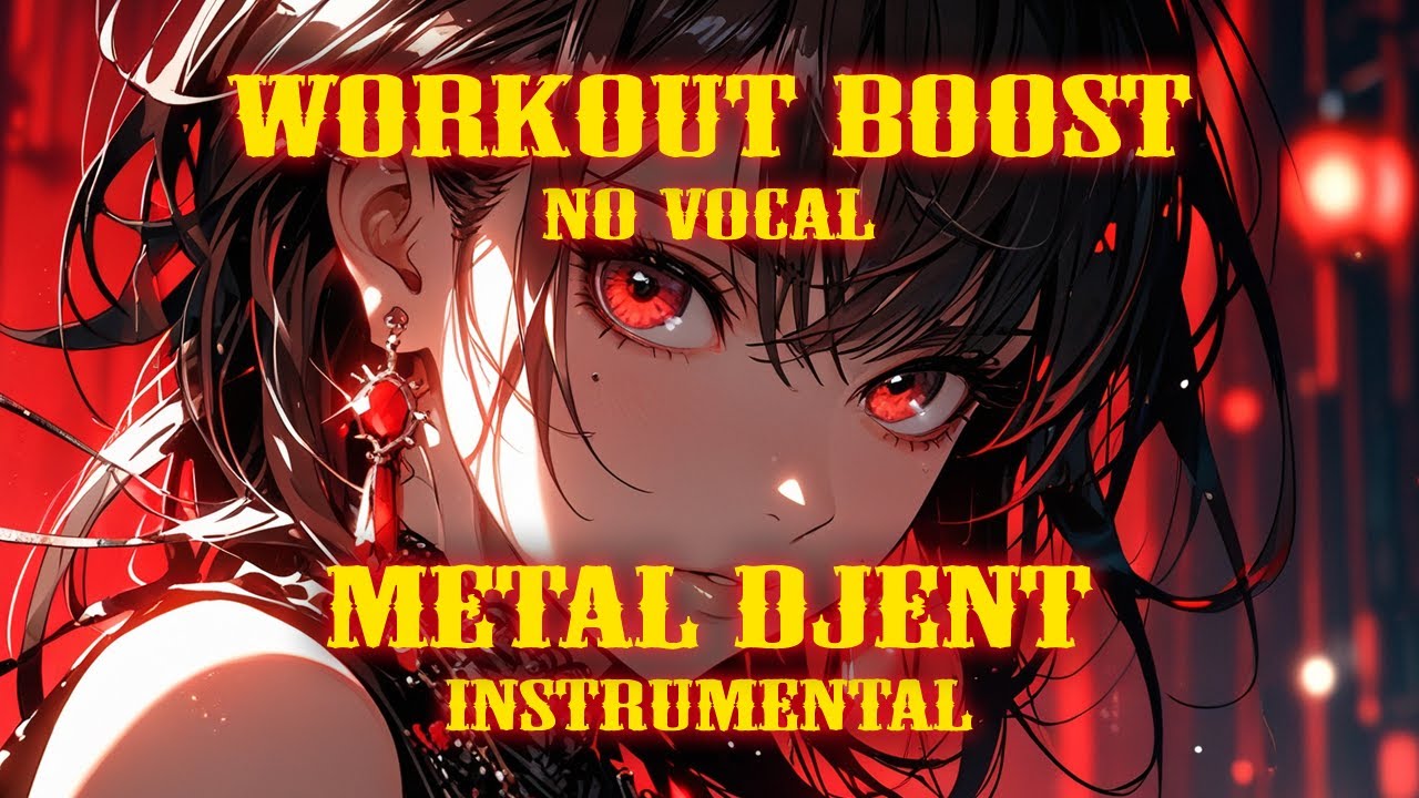 Metal Djent Mix Instrumental || Workout Booster 💪 / Gaming 🎮 / Working 💻