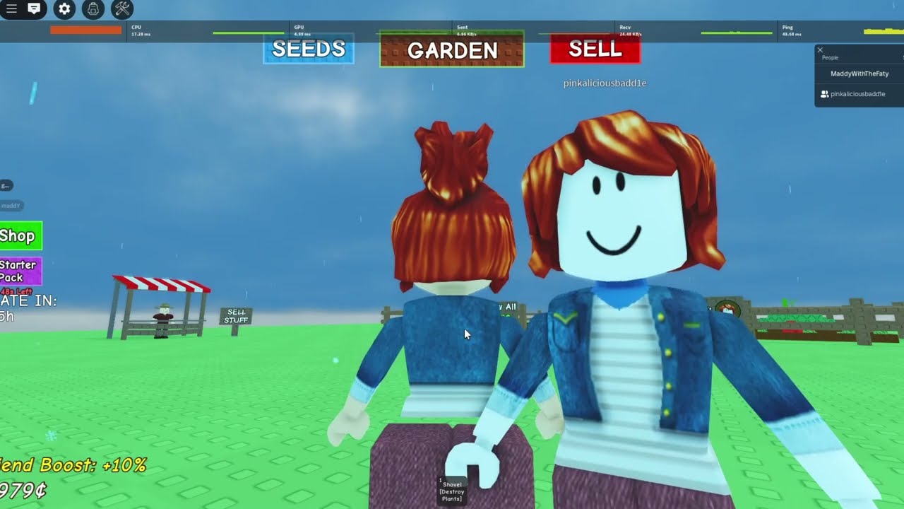 Starting Over In GROW A GARDEN w/Gina