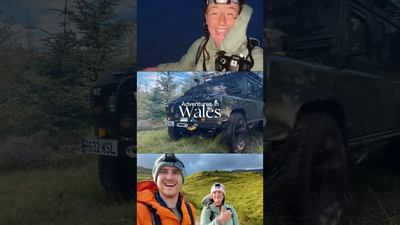 Land Rover Adventures In Wales!🏴󠁧󠁢󠁷󠁬󠁳󠁿🏞️🚙 #landrover #defender #wales