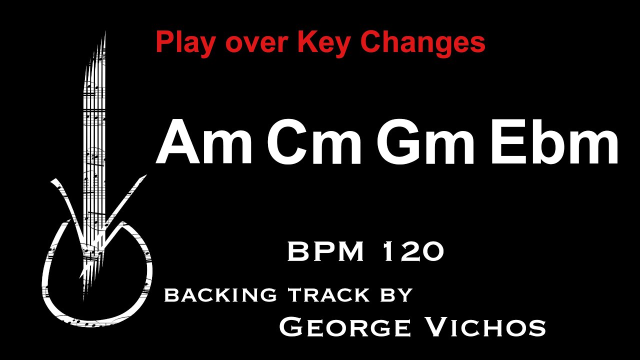 Backing track over Key Changes by George Vichos