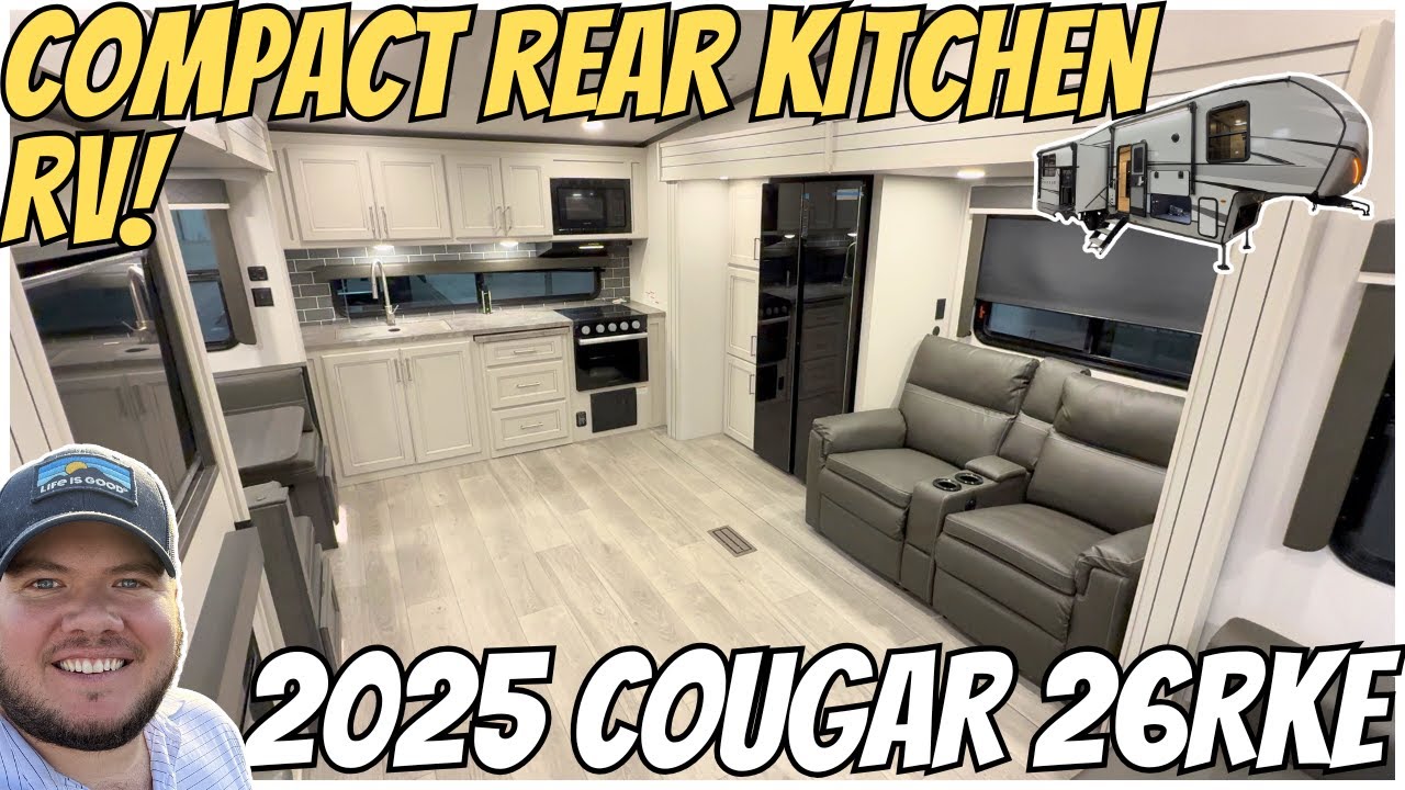 Кухонный фургончик для путешествующей пары!? Cougar 26RKE 2025 года