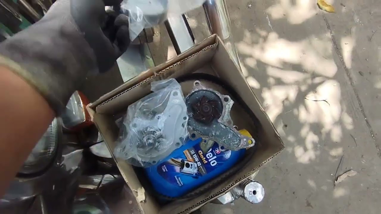 Toyota 3AU Engine Water pump problem Cooling system. Timing belt Replacement #taguroworks #mechanic