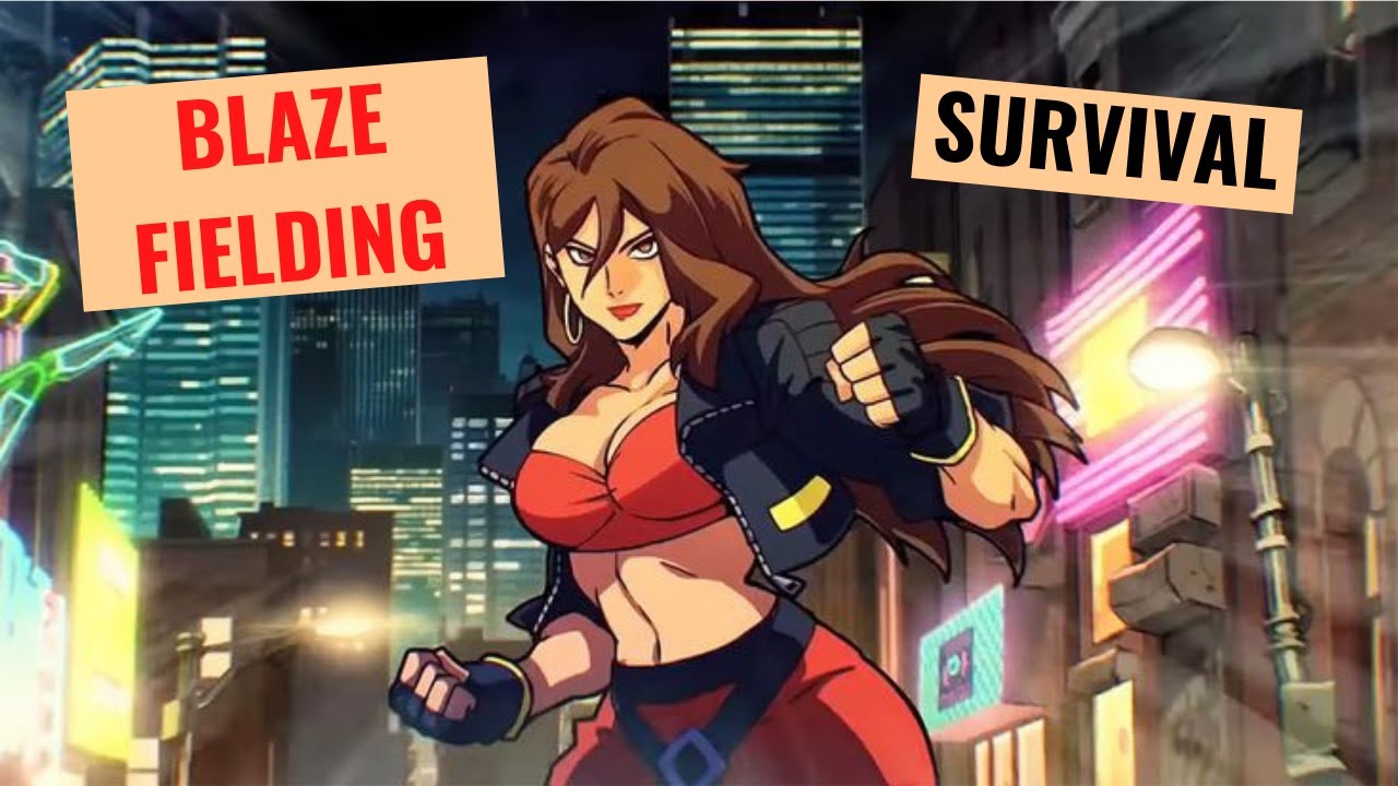 Streets Of Rage 4 - Blaze Fielding Survival