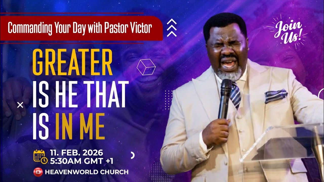 COMMANDING YOUR DAY WITH PASTOR VICTOR