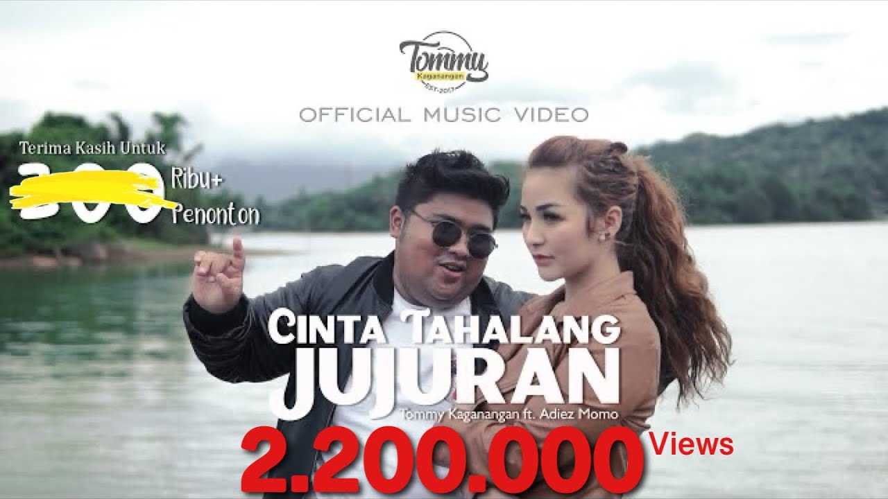 CINTA TAHALANG JUJURAN - Tommy Kaganangan ft Adiezmomo ( Official Music Video )