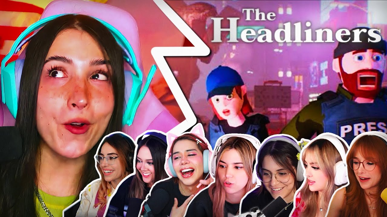 NEZUMI juega THE HEADLINERS con RIVERS, ARI, AMA, ROCIO, REN, MOLLY Y PATTY 📷🧟