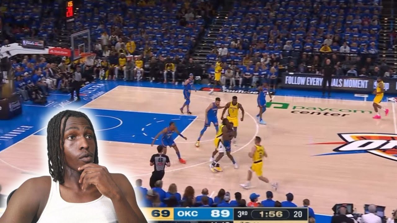 Thunder vs Pacers Finals Game 2 Highlights!!!