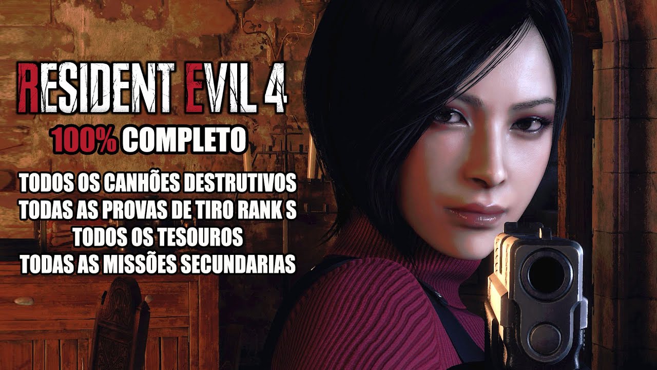 RESIDENT EVIL 4 REMAKE 100% COMPLETO PT BR
