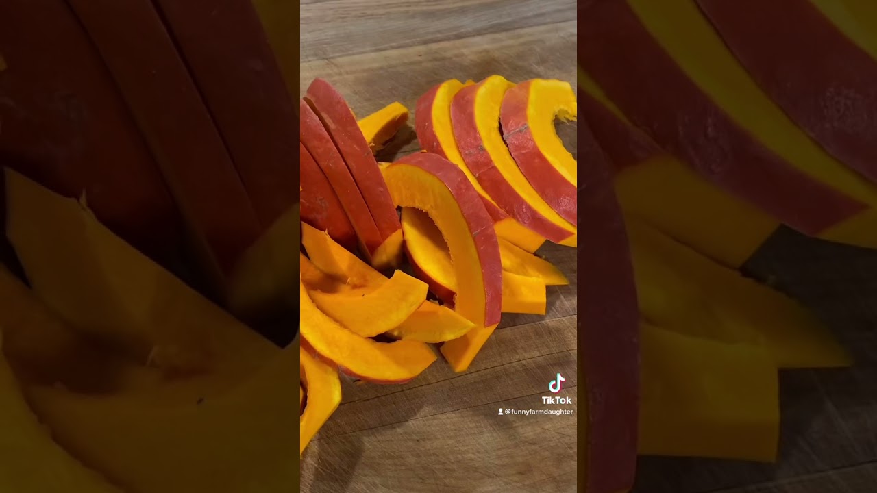 Cooking Organic Red Kuri Squash!