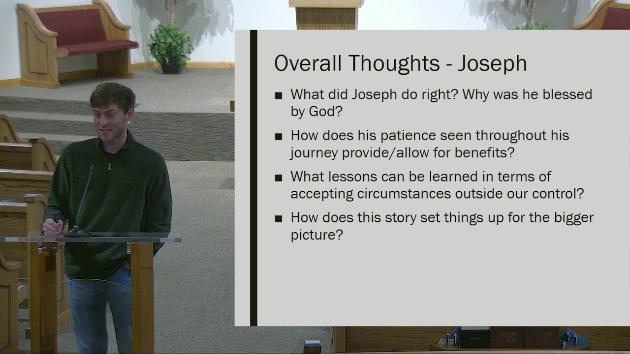 2/11/26 Wednesday Evening Worship: Old Testament Examples, Part 6