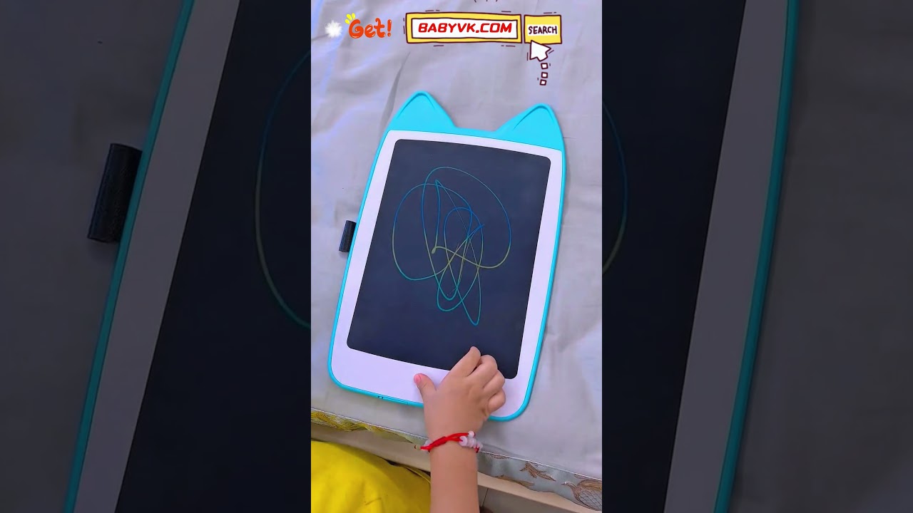 Baby LCD Drawing Board: A Smart Alternative to Smartphones #BabyFun #Baby