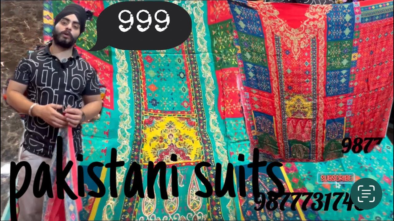 pakistani suits digital prints 