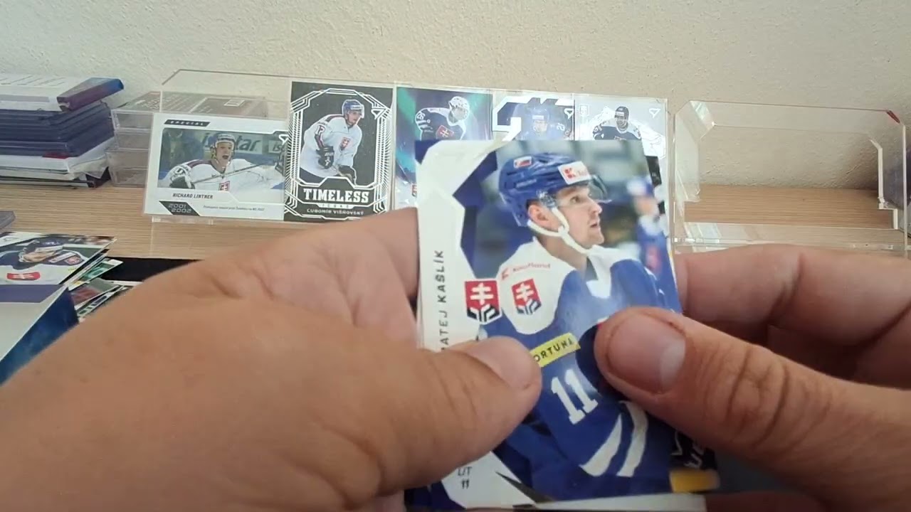 Hokejové Slovensko 2025 UNBOXING Sportzoo Hobby Box