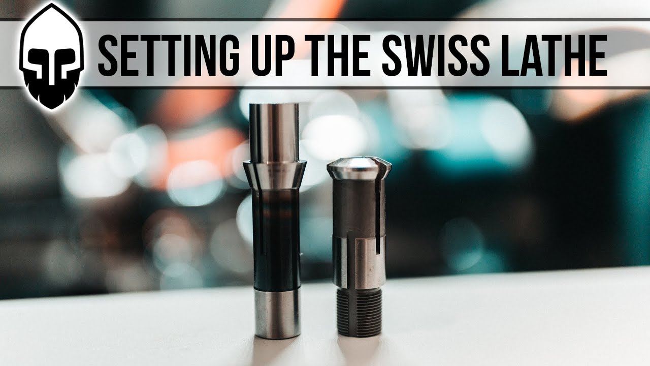 Setting Up The Swiss Lathe! | Tornos Swiss GT 13
