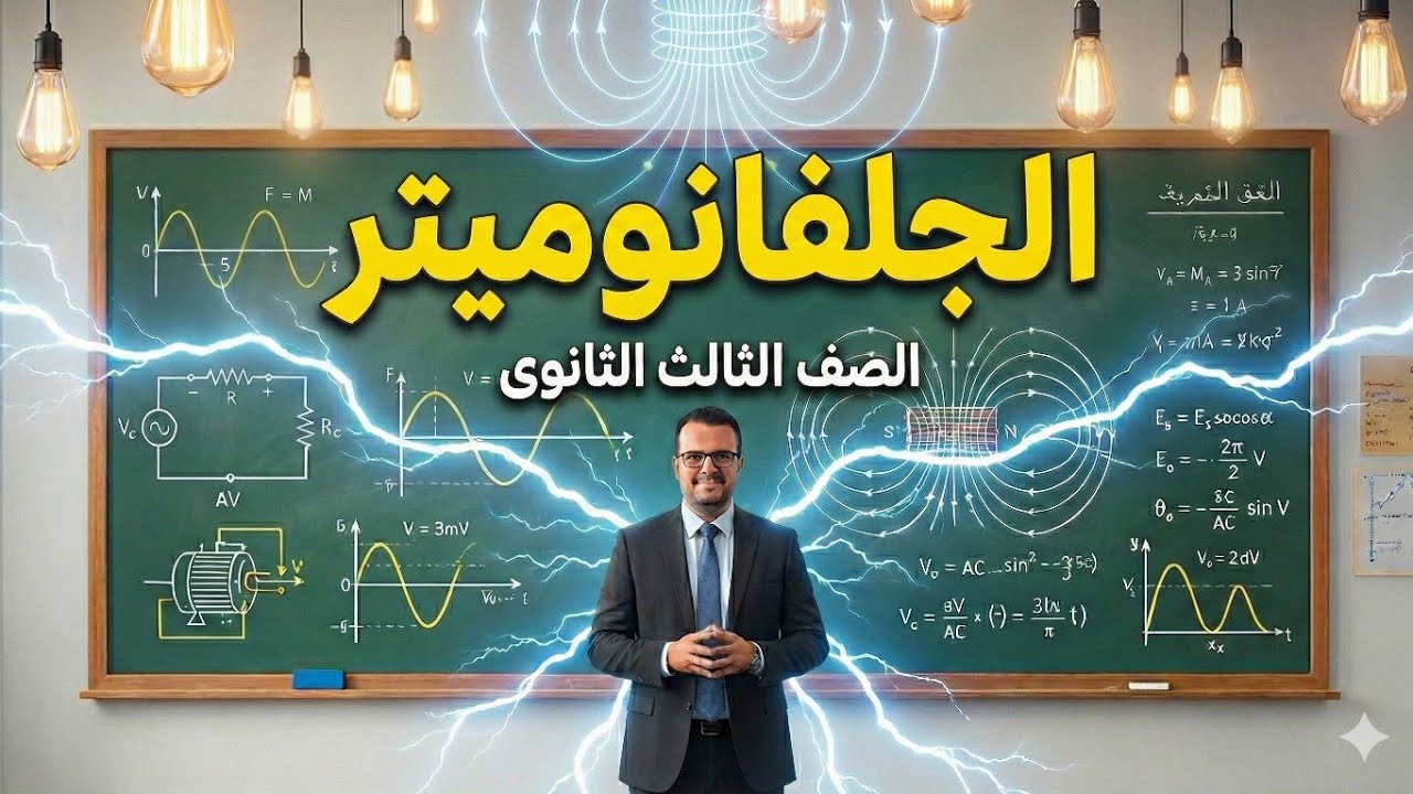 الجلفانوميتر الصف الثالث الثانوى