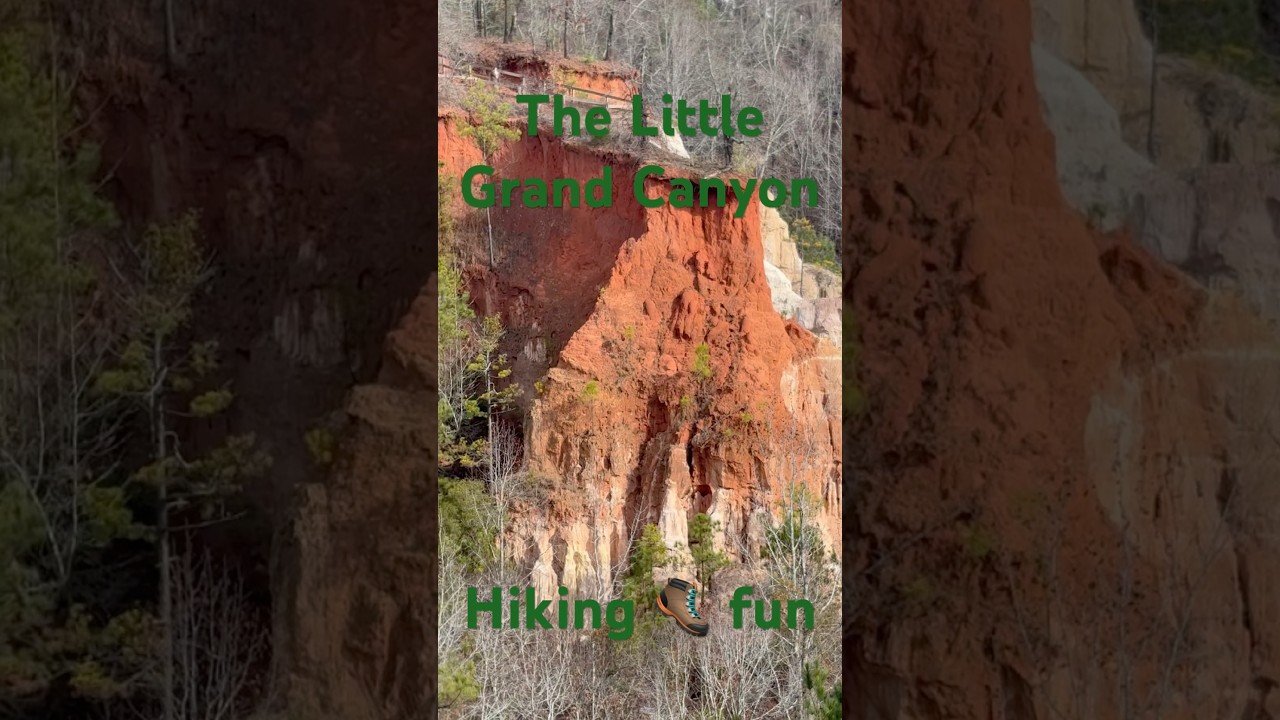 Hiking 🥾 at the Little Grand Canyon 🔥 
