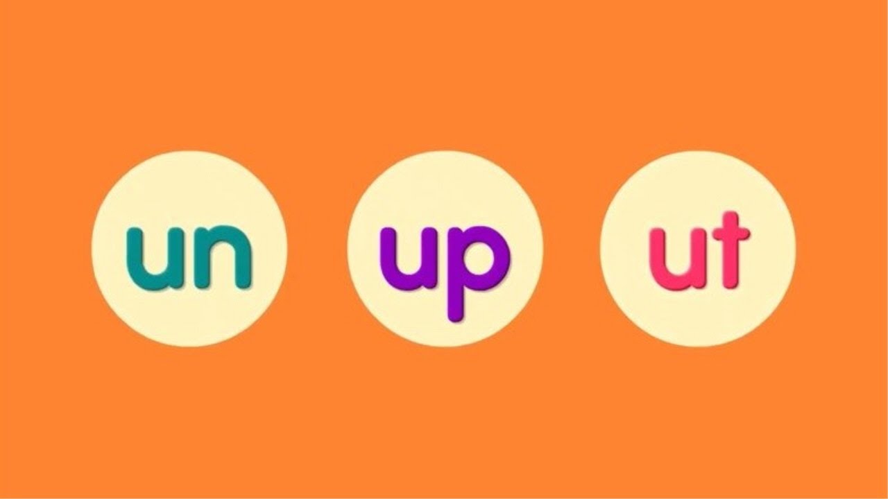 Phonics Chant┃un &middot; up &middot; ut ∥ Short Vowels┃Spotlight on One Phonics