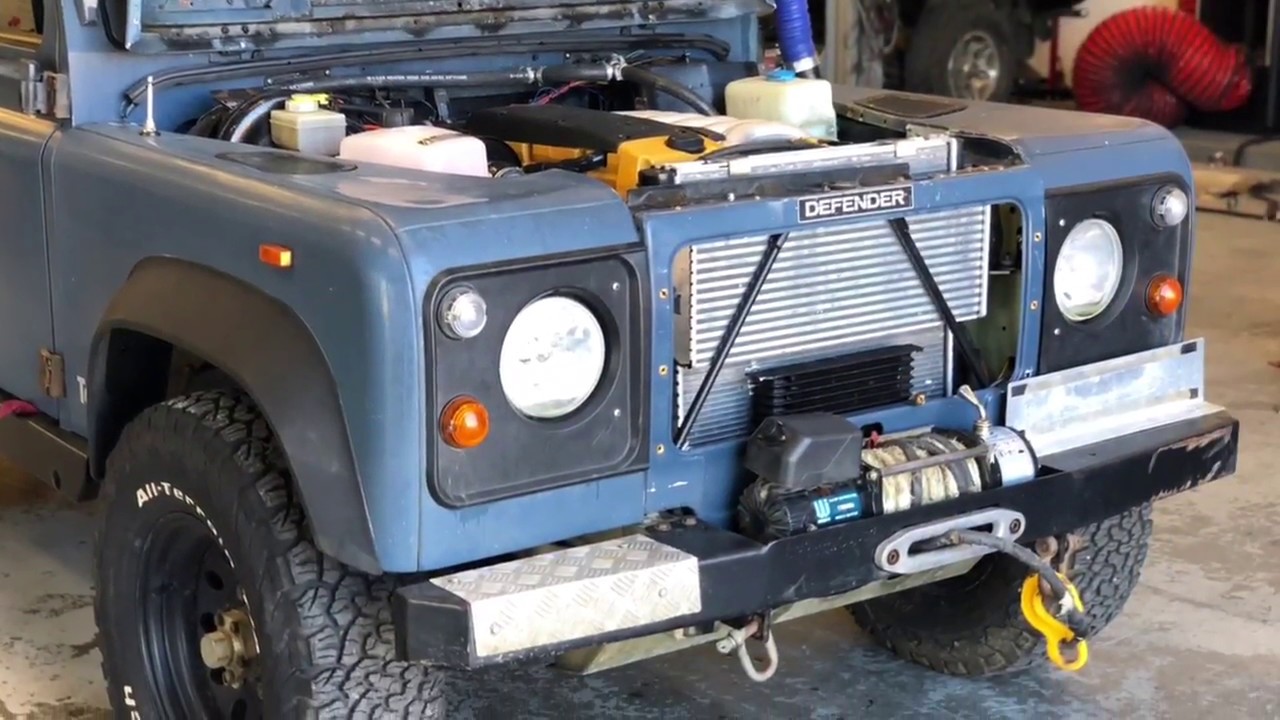 Om606 TURBO Landrover Defender (SOUNDS AWSOME)