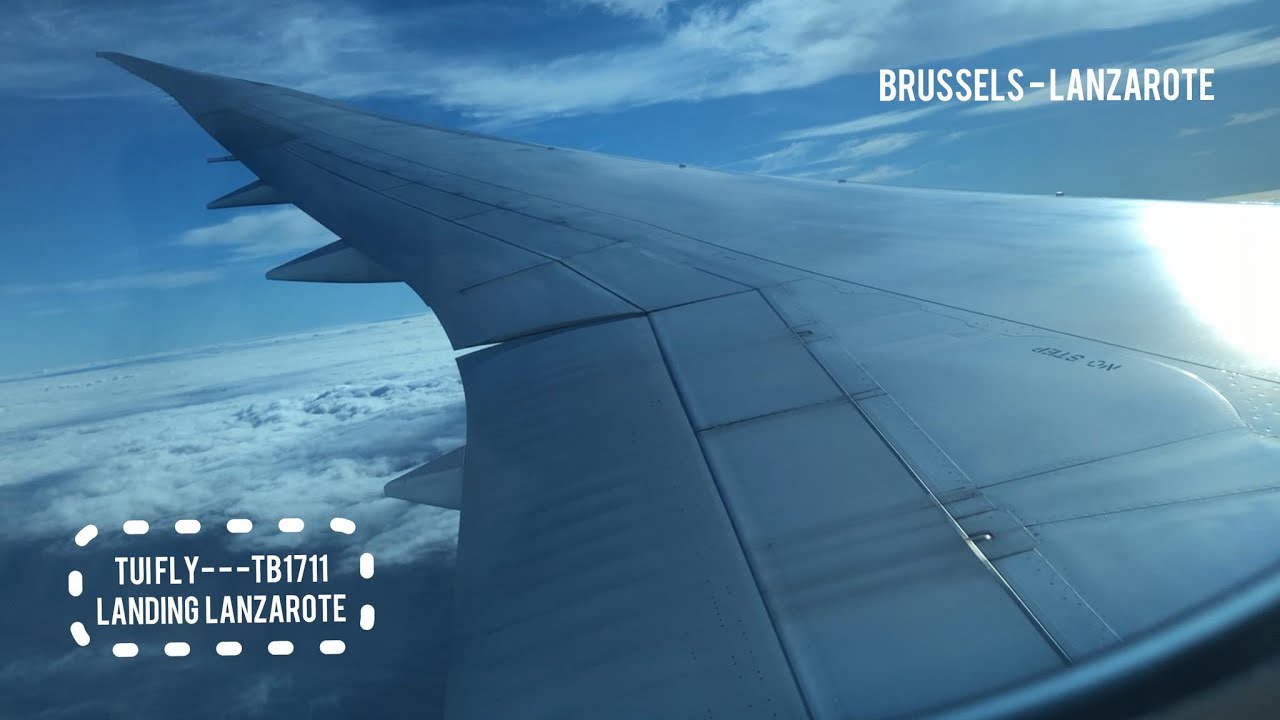 [FULL LANDING] TUI Boeing 787-8 Landing At Lanzarote! | TUI Belgium 787-8 | VINCE TRAVELLING