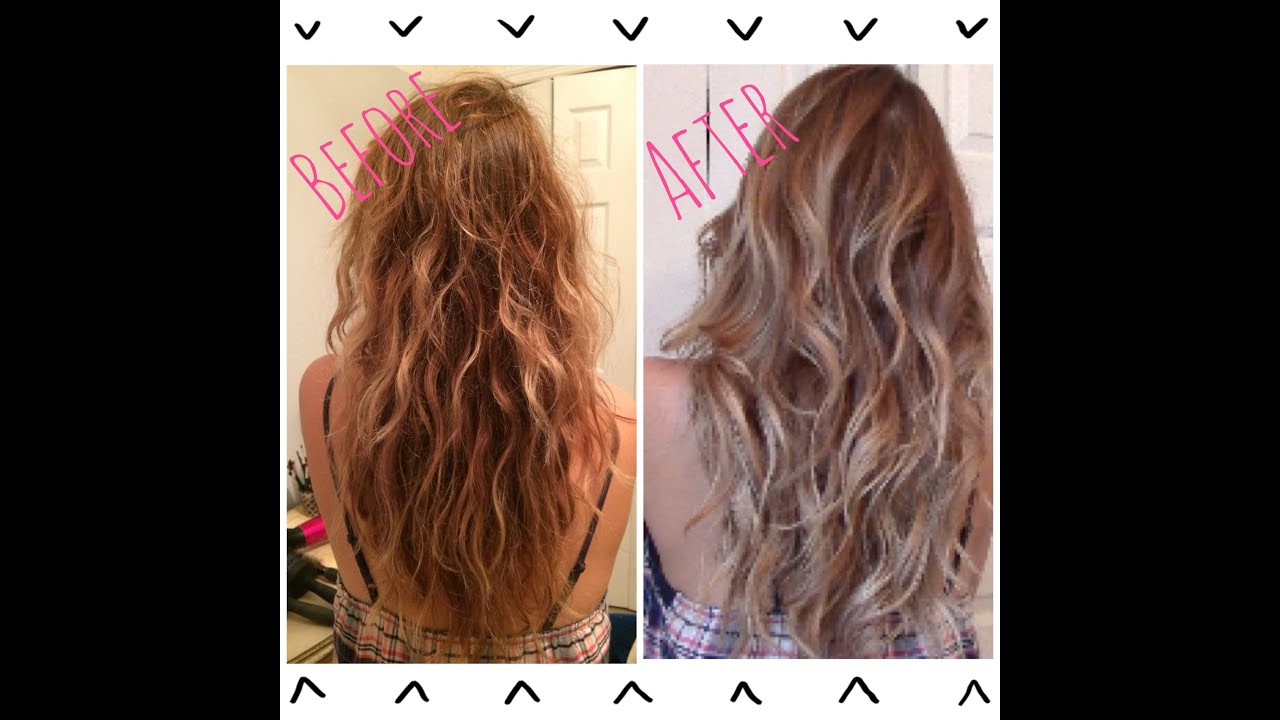 My Hair Care & Style Routine ❤️ From Frizzy & Unmanageable to Smooth Luscious Locks