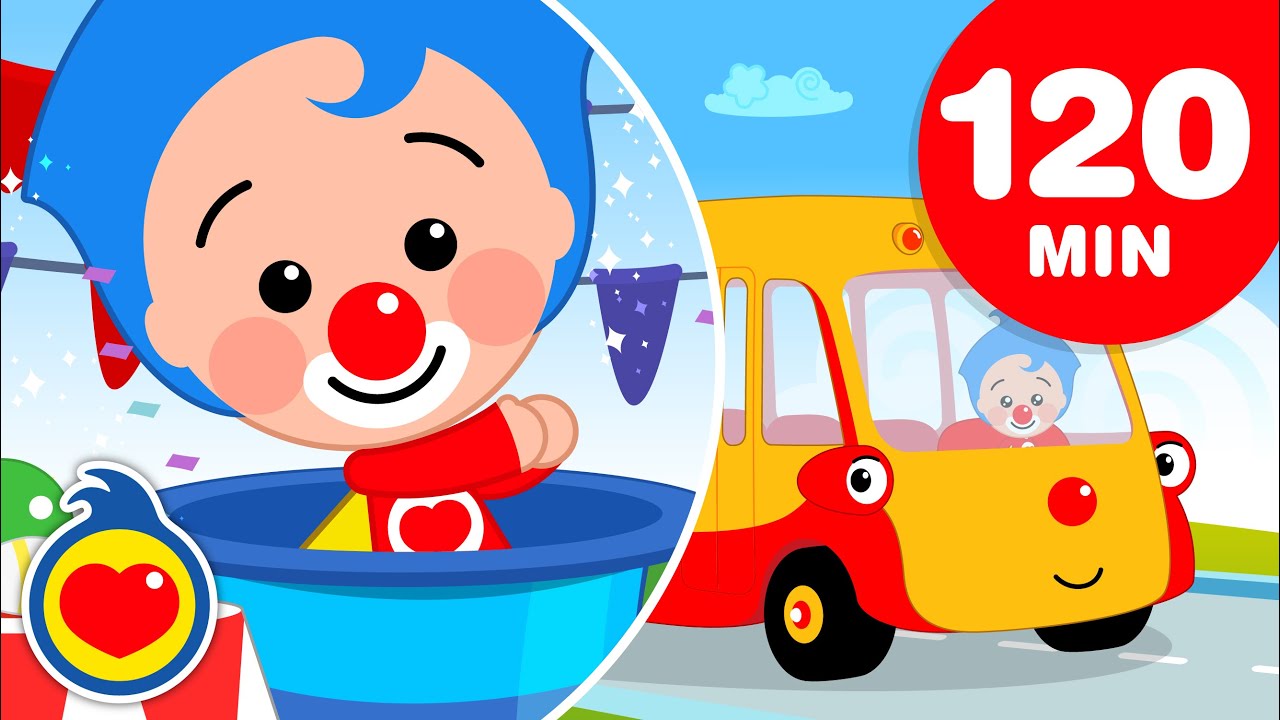 The Wheels On The Bus + More Kids Songs ♫ Plim Plim - The Kindness Hero (120 min)